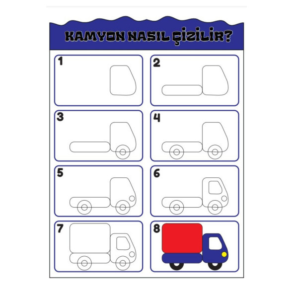 Haydi Resim Çizelim Seti (2 Kitap + 1 Resim Defteri) - Resim 3