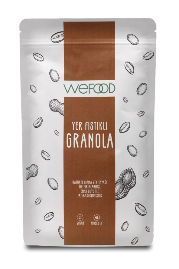 Wefood Yer Fıstıklı Granola 250gr