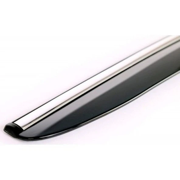 Sunplex Fiat Egea için 2015-2020 Style 4 Lü Set Kromlu Cam Rüzgarlığı Ön Ve Arka - Resim 2