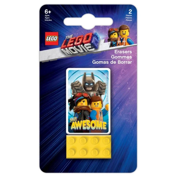 LEGO Movie 2 52296 The Lego Movie 2 Theme Eraser Set