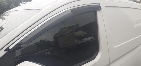 Sunplex Volkswagen Caddy için 2021 Yeni Style 2 Li Kromlu Cam Rüzgarlığı Ön - Resim 3