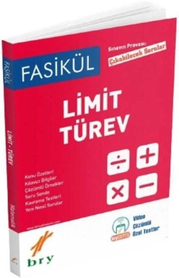 Birey Yayınları Limit Türev Fasikül Çıkabilecek Sorular