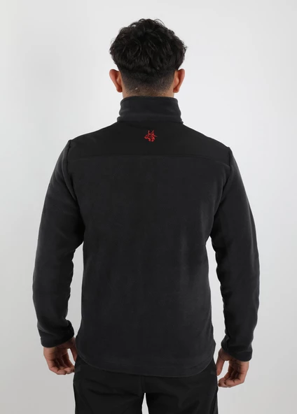 Obrano Outdoor Polar Ceket Softshell Kumaş Detaylı Tactical - 9