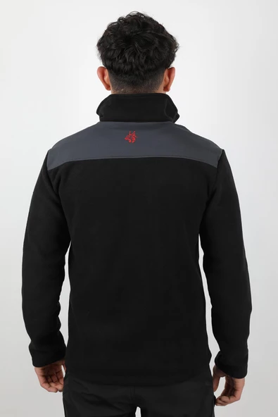 Obrano Outdoor Polar Ceket Softshell Kumaş Detaylı Tactical - 3