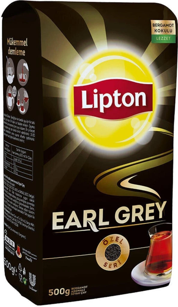 Lipton Earl grey Dökme Çay 500 gr