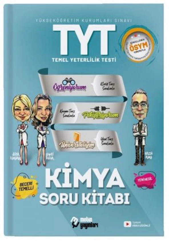Metin Yayınları TYT Kimya Soru Bankası