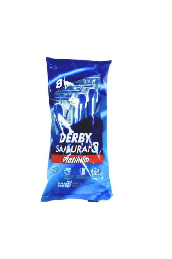 Derby Samurai 3 Platinum 8'li Poşet Kullan-At