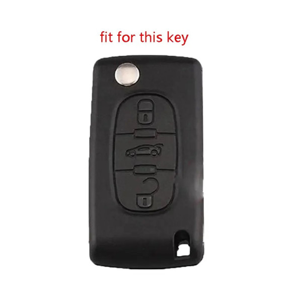 PEUGEOT 207 407 307 307 308 CITROEN C2 C4 C5 SİLİKON ANAHTAR KILIF - 3