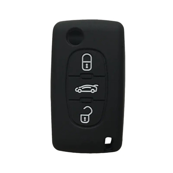 PEUGEOT 207 407 307 307 308 CITROEN C2 C4 C5 SİLİKON ANAHTAR KILIF - 4