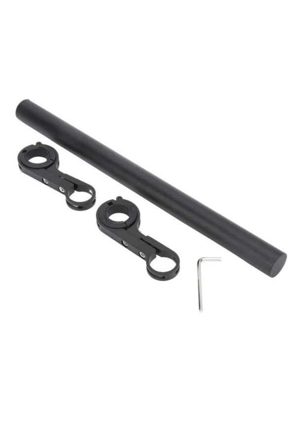 Bisiklet Gidon Aksesuar Uzatma Aparatı 20 Cm Genişletici Çubuğu Işık KM Tutucu