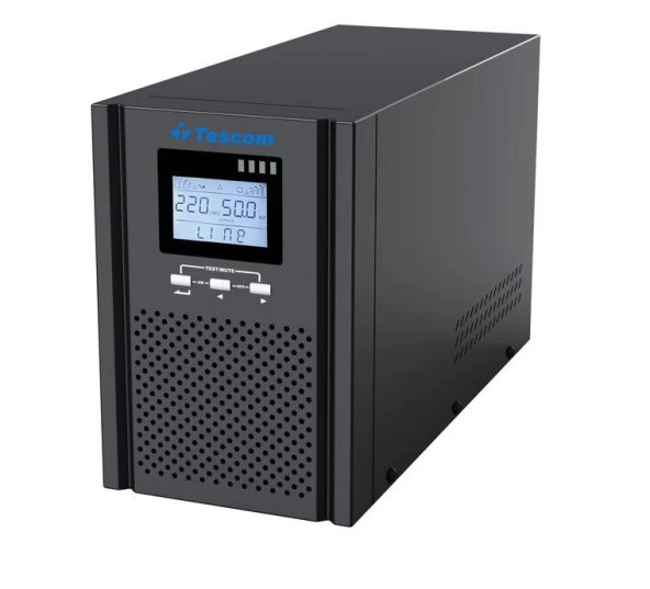 TESCOM TEOS+ Online 1KVA 5-10 Dk (2x12v 9AH Akü) UPS