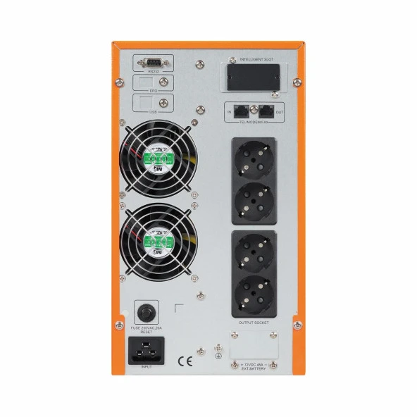 MAKELSAN P.PACK SE Online (2700W) 3KVA 4/8 dk (6x12v 7AH Akü) UPS - 2