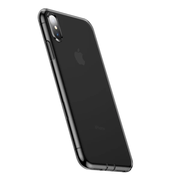 Vendas iPhone X Baseus Simplecity serisi tıpalı silikon kılıf