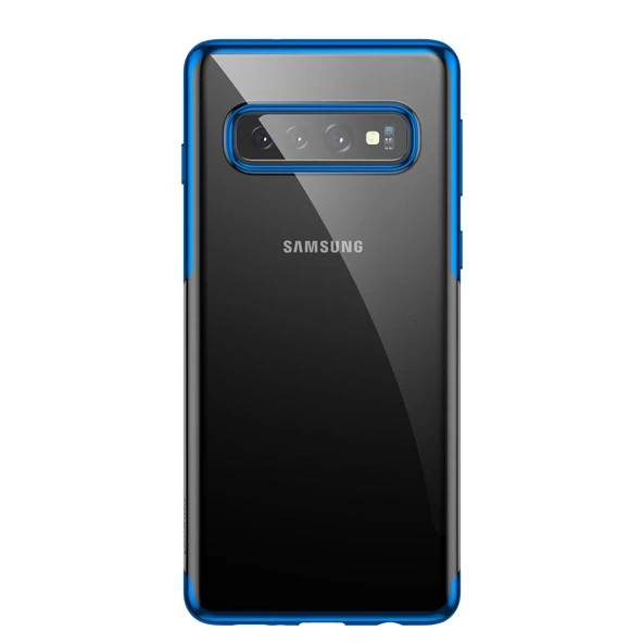 Vendas Samsung S10 Baseus shining serisi renkli kenarlı TPU silikon kılıf