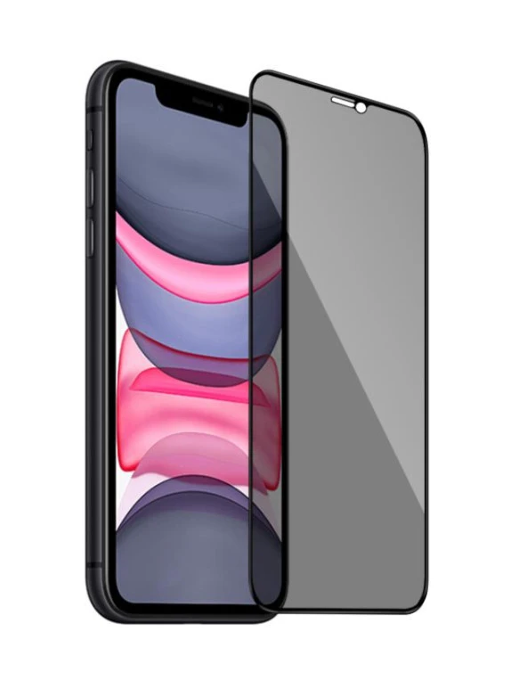 Vendas iPhone 11 Hide serisi Privacy tam kaplama hayalet ekran koruyucu