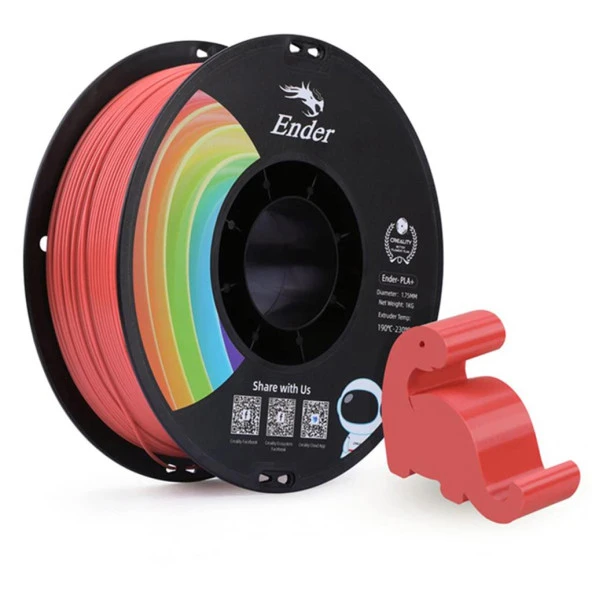 Creality Ender PLA+ Kırmızı Filament 1.75mm 1Kg