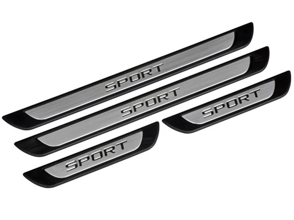 Volkswagen Golf 8 için Hatchback Krom Kapı Eşik Koruması Sport Line 4 Parça. 2020 Üzeri - Resim 3