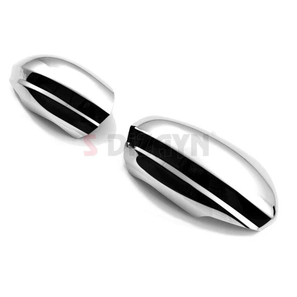 Fiat Egea Cross için ABS Krom Ayna Kapağı 2 Parça. 2020 Üzeri - Resim 3