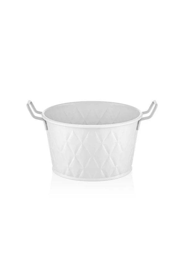 The Mia Prizma Ekmeklik Beyaz 8 cm PZM0004