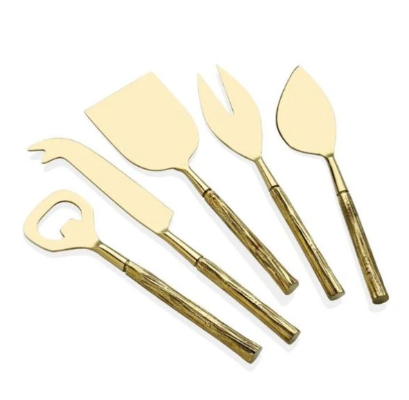 The Mia Goldy Peynir Servis Takımı 5 Parça CKB0181