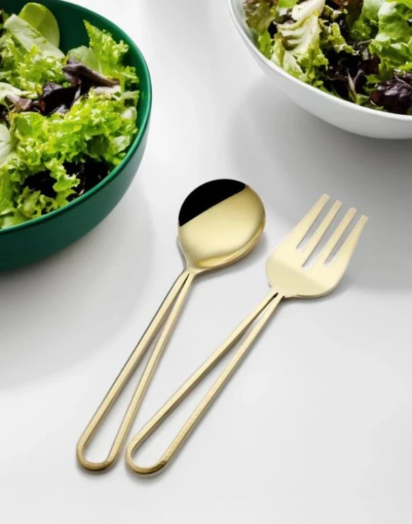 The Mia Stillo Salata Servis Takımı 2 Parça CKB0185 - 2