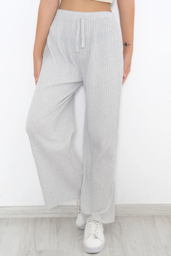 Fitilli Pantolon Açıkgri - 8337.1567. - 2