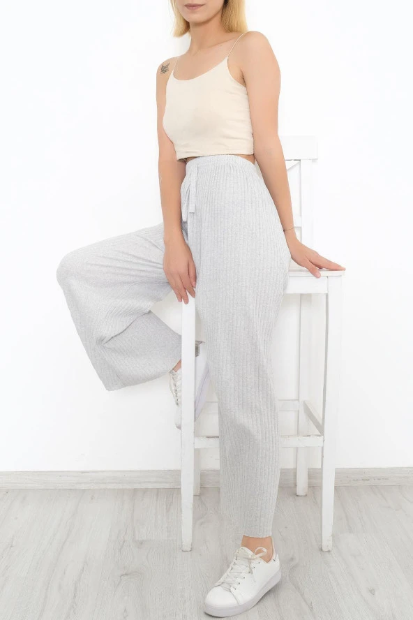 Fitilli Pantolon Açıkgri - 8337.1567. - 3
