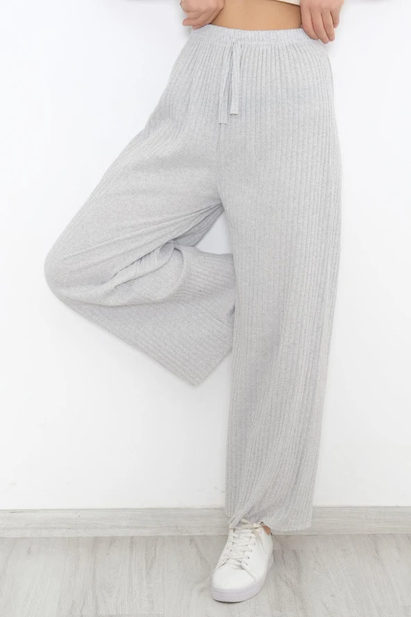 Fitilli Pantolon Açıkgri - 8337.1567. - 4
