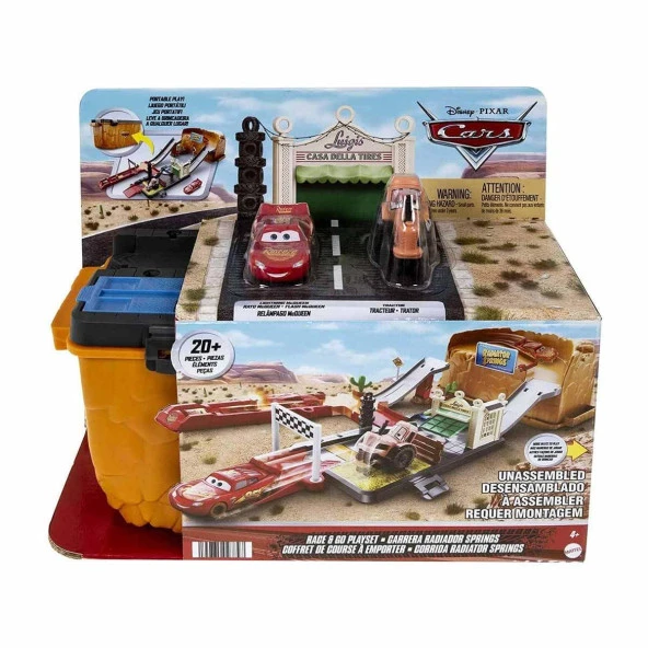 Disney Pixar Cars Yarış Heyecanı Oyun Seti - 9