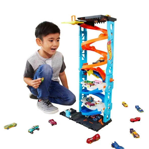 Hot Wheels Heyecanlı Yarış Kulesi - 7