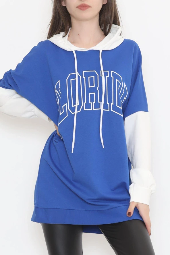Baskılı Sweat Mavi - 1227.105.