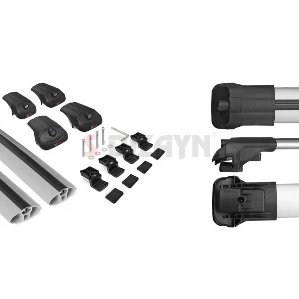 Dacia Duster (Hs) için 2010-2013 Ace-1 Model Gri Ara Atkı A+ Kalite - Resim 4