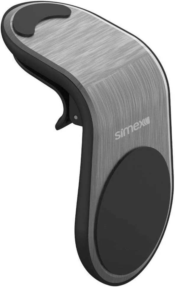Simex Petege Takmali Miknatisli Pulling Telefon Tutucu Siyah ST-201 - Resim 3