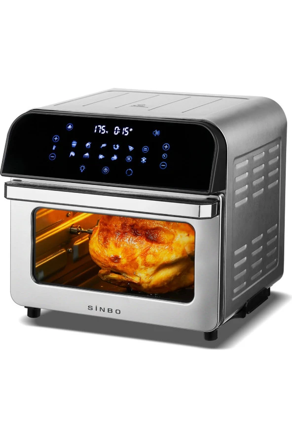 Sinbo airfryer 12 lt fırın - 2