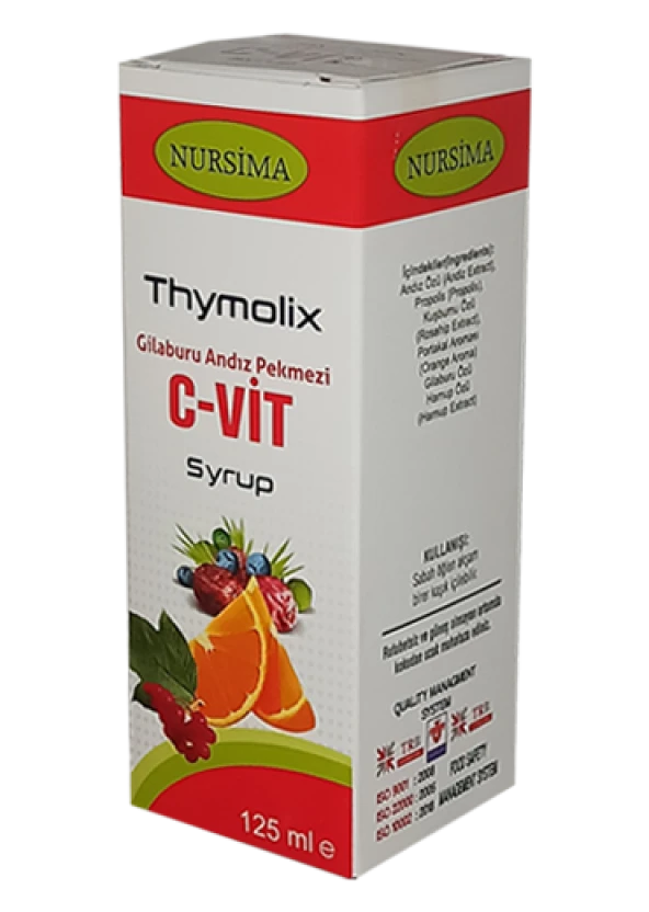 Nursima Gilaburu Andız Pekmezi C-Vit Şurubu 125 ml