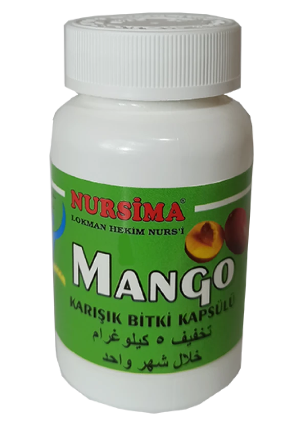 Nursima Mango Karışık Bitki Kapsülü (90 Kapsül)