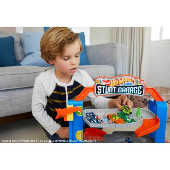 Hot Wheels Maceraya Başlangıç Mini Garajı 4 Katlı - 7