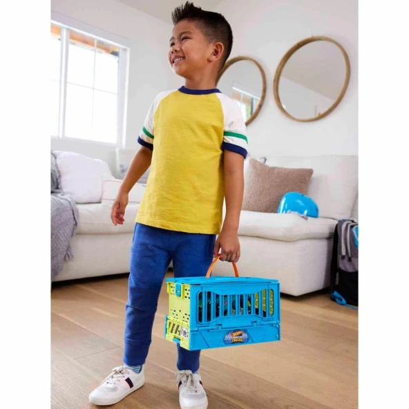 Hot Wheels Monster Trucks 1:24 Mega Wrex'in Çarpışma Kafesi - Resim 6