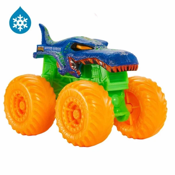 Hot Wheels Monster Trucks Color Reveal Renk Değiştiren Araç - 10