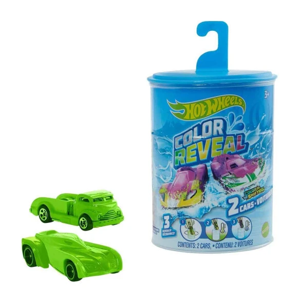 Hot Wheels Color Reveal Renk Değiştiren Özel Araç - Resim 7