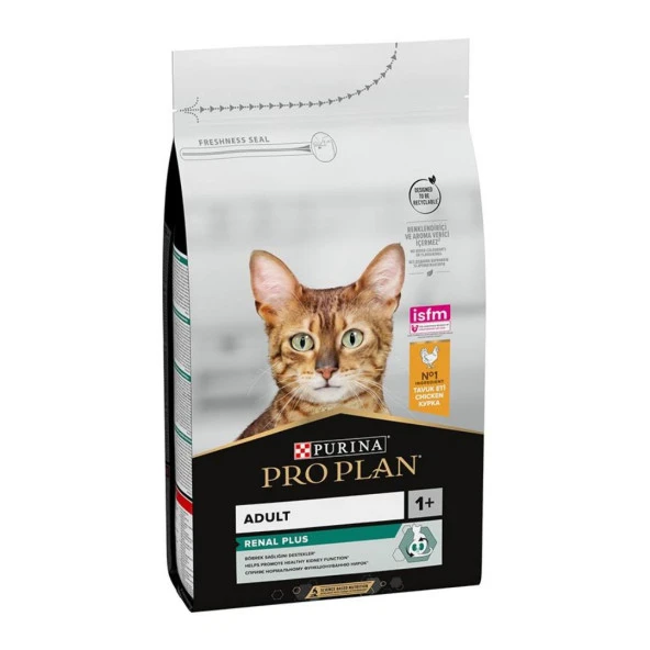 Pro Plan Renal Plus Tavuk Etli Yetişkin Kedi Maması 1,5 kg