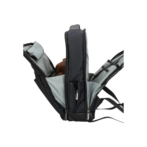 Plm Livorno Usb Siyah 15.6" Notebook Sırt Çantası - Resim 2