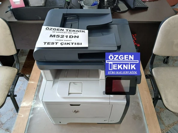 hp laserjet pro mfp m521dn yazıcı(İKİNCİ EL) - 7