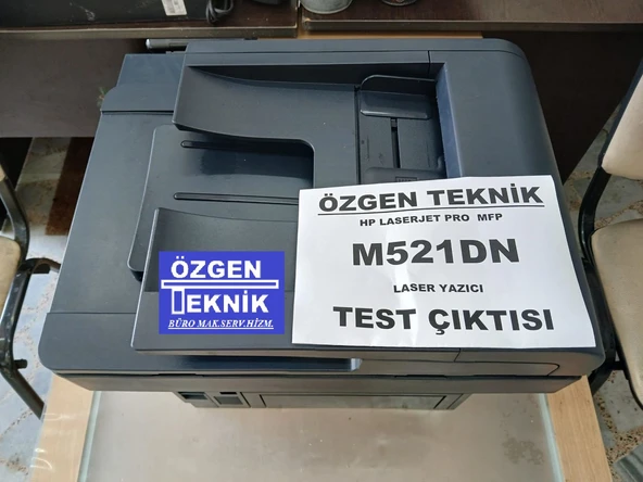 hp laserjet pro mfp m521dn yazıcı(İKİNCİ EL) - 4
