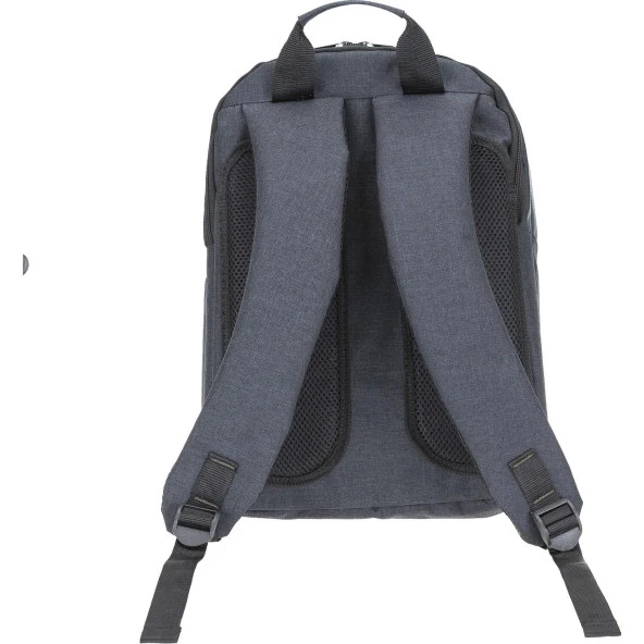 Plm Seitek Gri 13-14" Notebook Sırt Çantası 13-14 İnç Laptop Sırt Çantası - Resim 3