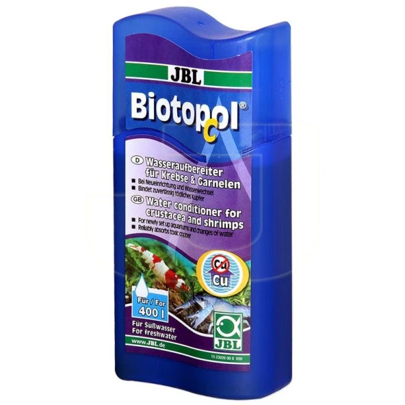 Jbl Biotopol C 100 ml Kabuklu ve Karides İçin Su Düzenleyici ürün görseli