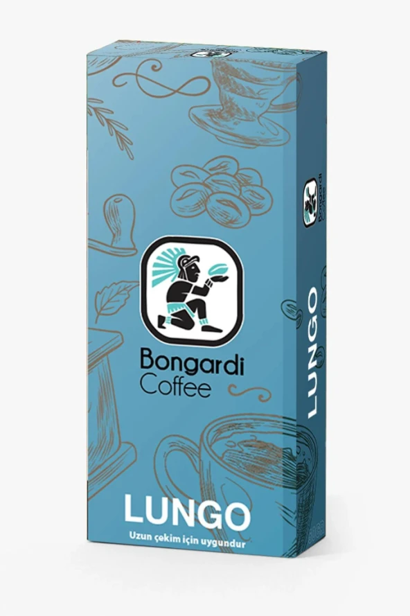 Bongardi Coffee 10 Adet Lungo Blend Kapsül Kahve Nespresso Uyumlu