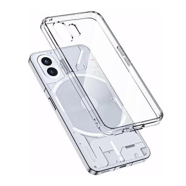 Nothing Phone 2 Kılıf Köşeleri Airbagli Kamera Korumalı Silikon - 2