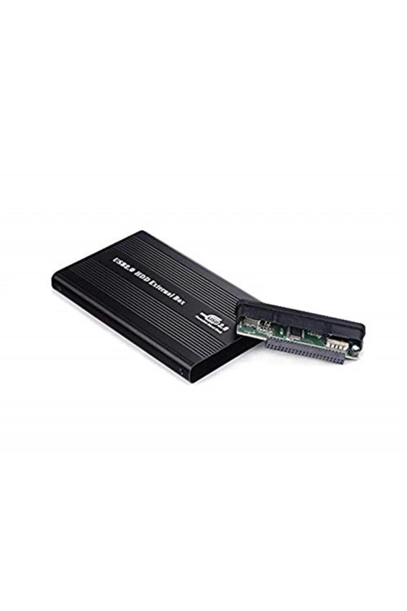 2.5" USB 2.0 SATA HDD Kutusu Siyah HY-HDC20S