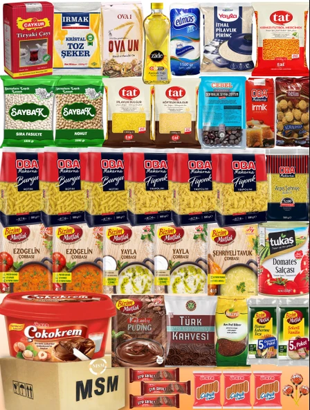 MSM Lux Ramazan Paketi (KOLİSİ) 41 Parça Çocuklar İçin Çikolata Setli No5 - Resim 1